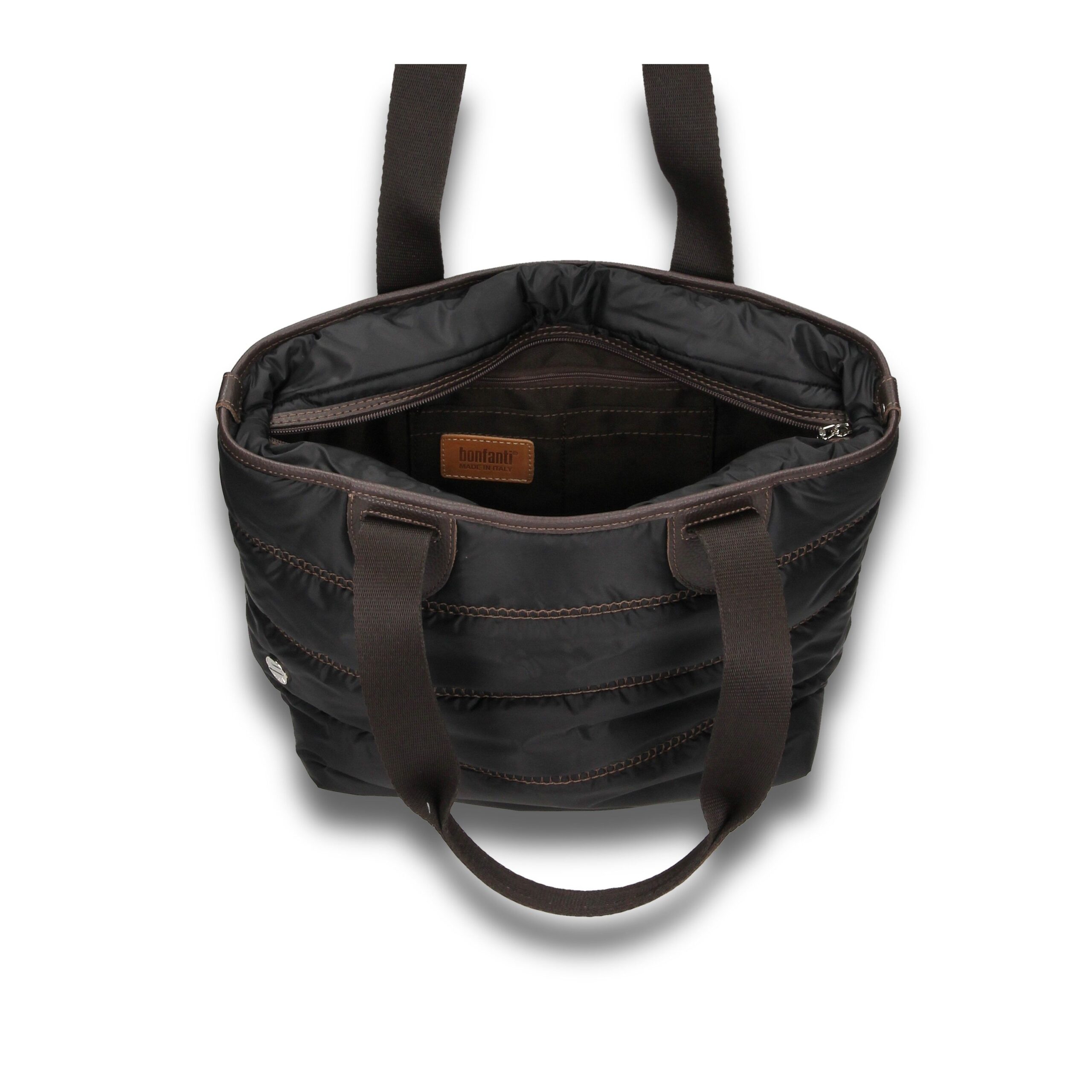 Bonfanti Borse Made in Italy - Nylon handbag - shopping city